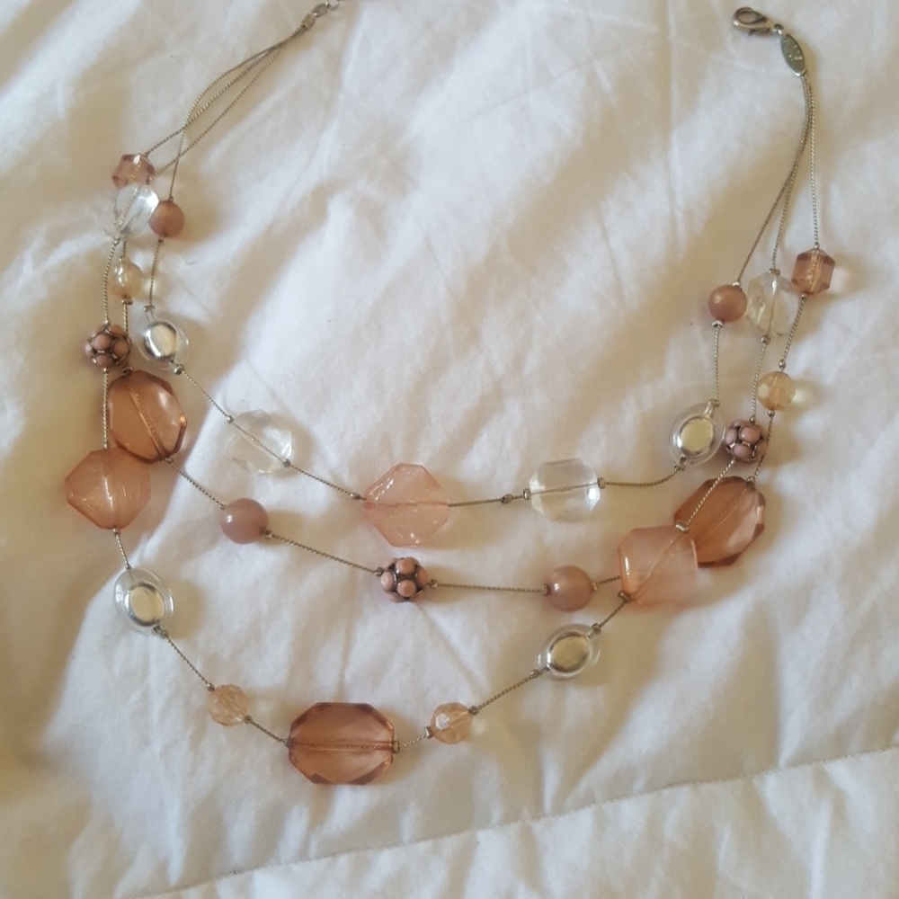 New York & Company Multi Strand Layered Necklace